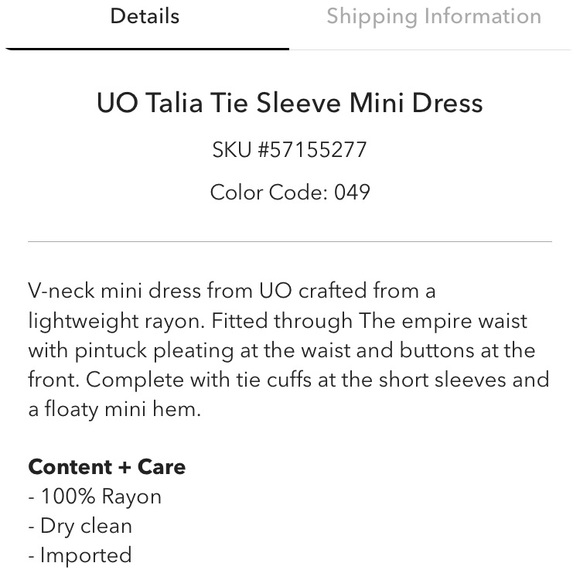 Final Price💐Urban Outfitters Mini Dress - Picture 6 of 15